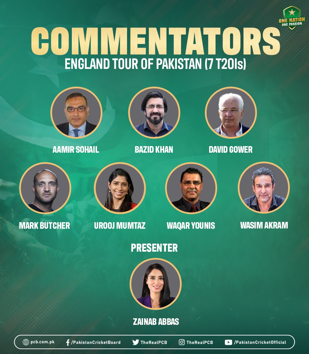Highpowered panel and enhanced production to cover PakistanEngland