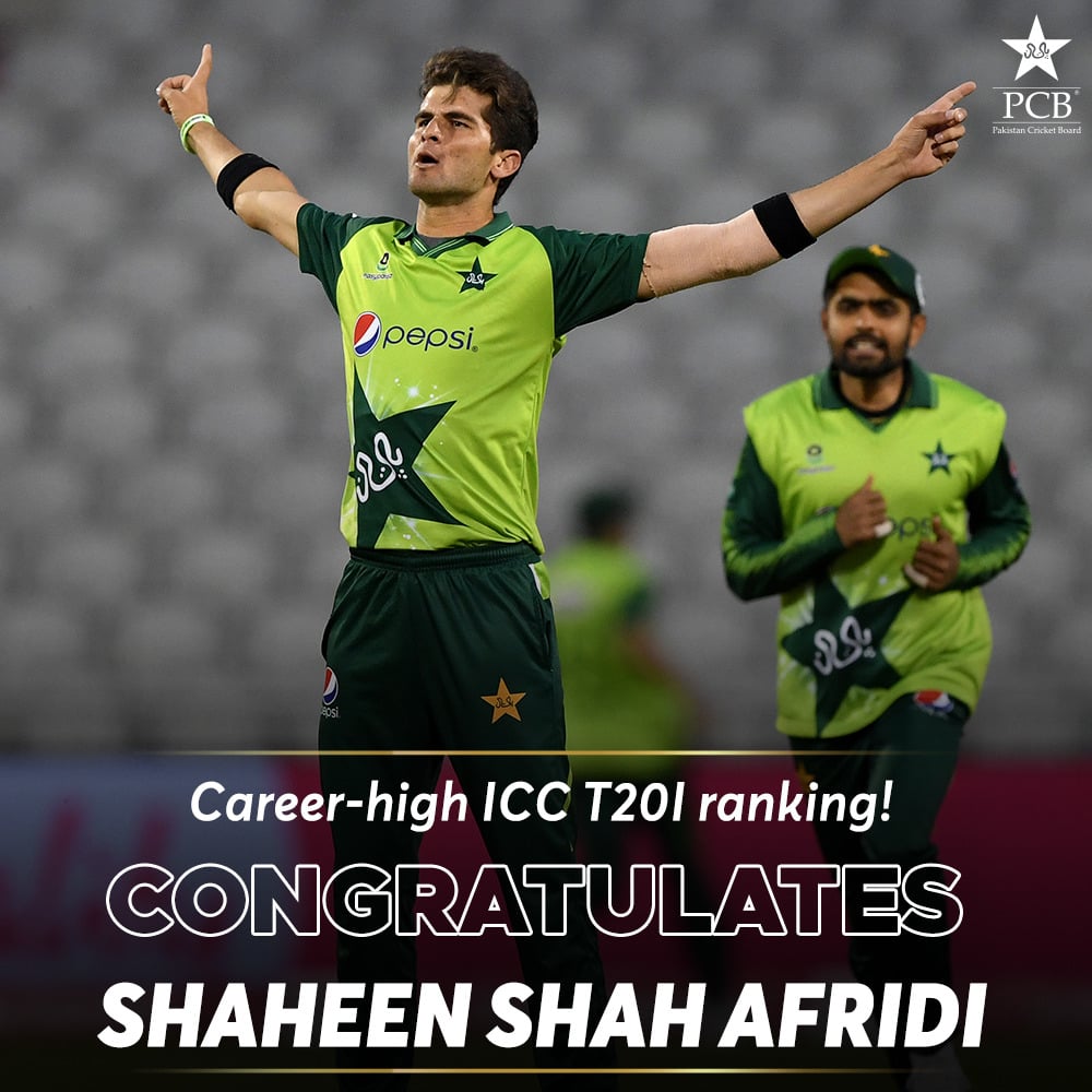 Hafeez and Shaheen on the charge in latest ICC T20I rankings | Press ...