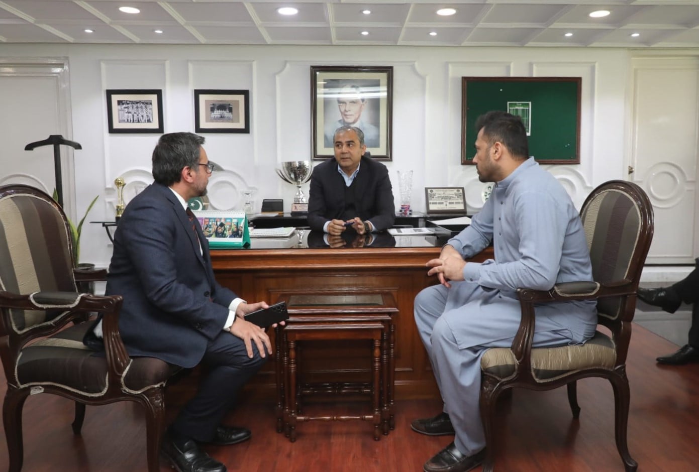 Syed Mohsin Raza Naqvi elected as PCB's Chairman Press Release PCB