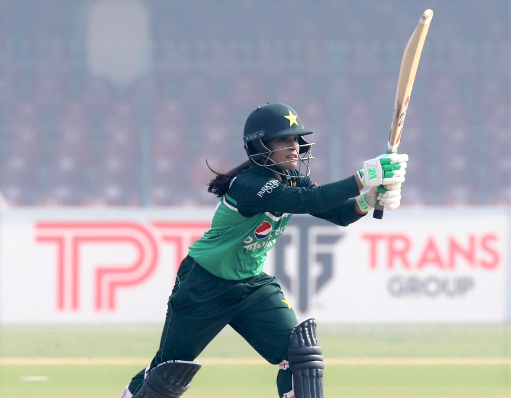Sidra amin on a journey to score big for pakistan press release pcb