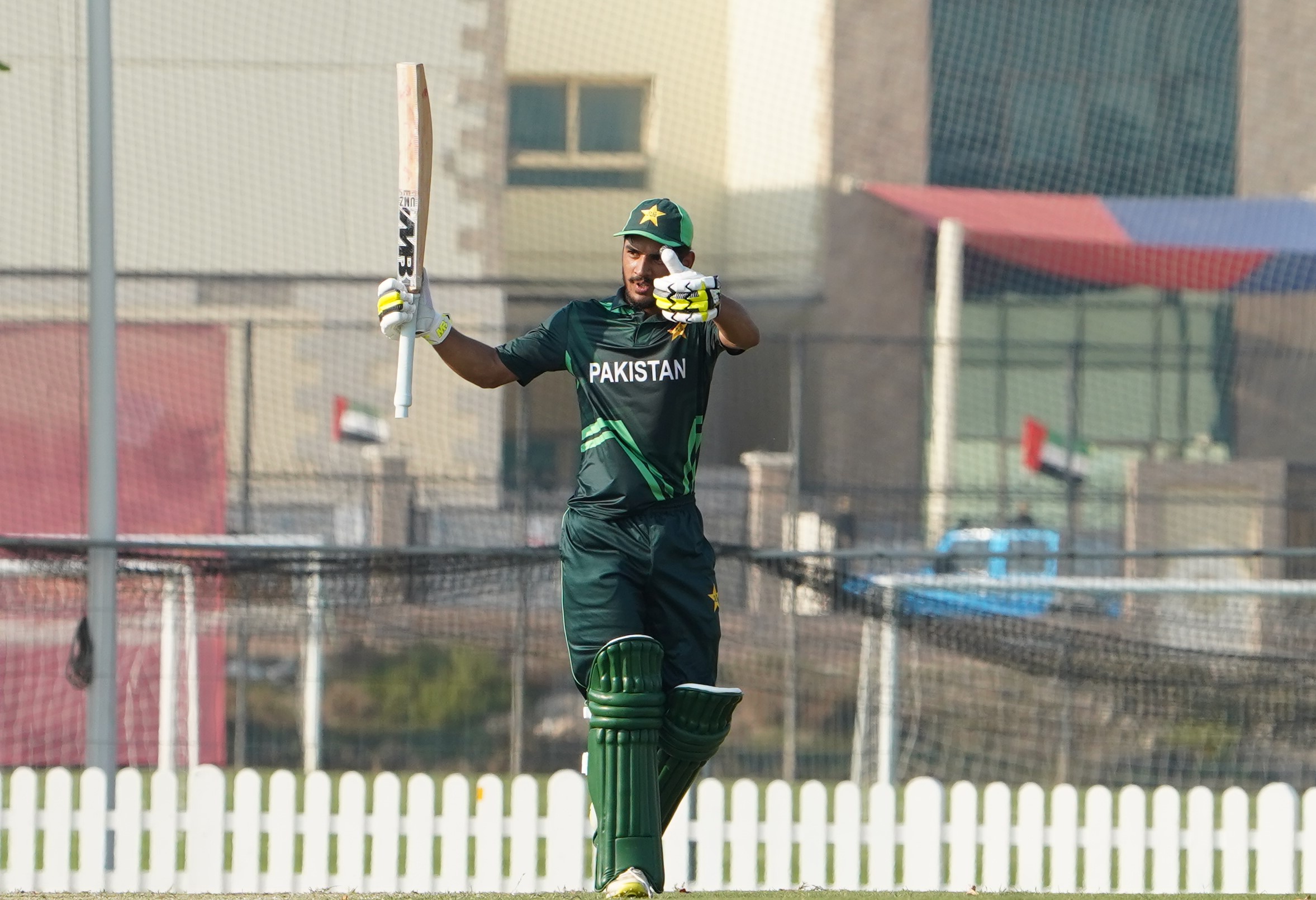 Shahzaib's unbeaten century leads Pakistan U19 to 10-wicket win