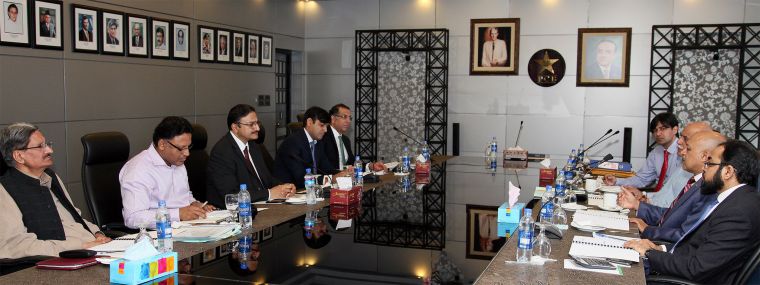 Chairman PCB Mr. Zaka Ashraf meeting with PIA management