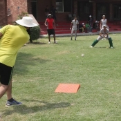 Fielding drills at the NCA Emerging Players High Performance Camp (U16 2018-2019 batch).