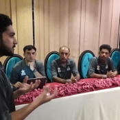 Lecture on Nutrition underway at the Regional U19 Academies programme of Sialkot region.