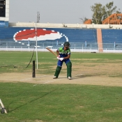 Training session at the Regional U19 Academies programme of Faisalabad Region in Iqbal Stadium, Faisalabad.