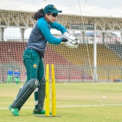 Pakistan Women team training and practice session