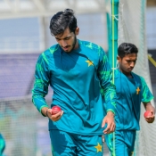 Pakistan U19 team training and practice