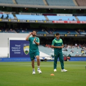 Pakistan team training and practice