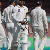 Mohammad Hafeez gets out just 3-run short of his double century