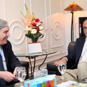 HE Philippe Thiebaud French Ambassador to Pakistan called on Chairman PCB