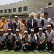 Knights Group Photo in Women Cricket Triangular T20 Tournament 2012 in Karachi