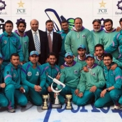 Rawalpindi team group photo after winning the QEA Trophy 2013/14