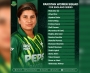 Pakistan women's squad announced for England tour