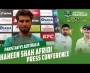 Shaheen speaks to media on day-two of Lahore Test