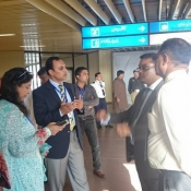Bangladesh Women Cricket Team arrives at Jinnah International Airport
