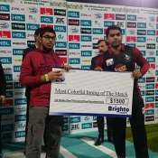 HBL PSL - 15th Match: Peshawar Zalmi vs Lahore Qalandars