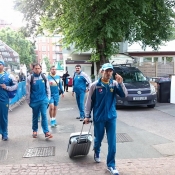 Pakistan Team arrival 