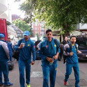 Pakistan Team arrival 
