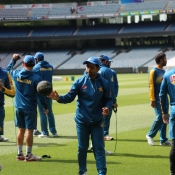 Pakistan Team Arival and Practice Session