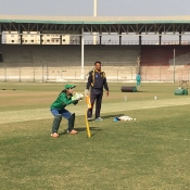Pakistan Women Team practice session