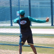 ODI players practice