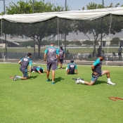 ODI team practice session
