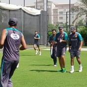ODI team practice session