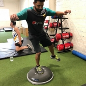Pakistan Team gym session in Wellington before the first ODI