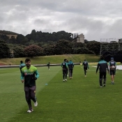 Pakistan team training session at Basin Reserve, Wellington