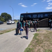 Pakistan Team arrival & practice session at Saxton Oval, Nelson
