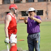 Camp for Serbia and Denmark cricket team at the NCA, Lahore