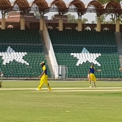 Practice match between Pakistan U16 and Denmark at GSL 