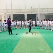 Level 1 coaching course for women Day 2 and session on wicket keeping skills
