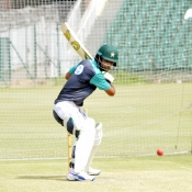 Pakistan team practice session at GSL Day Five 