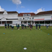 Pakistan Team practice session at St Lawrence Ground, Canterbury
