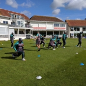 Training session at St Lawrence Ground, Canterbury Day 2