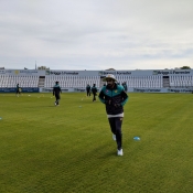 Pakistan team practice session in Northampton