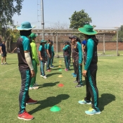 Day 3 - Morning session: Fitness drills and light fielding session 