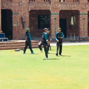 Day 3 - Morning session: Fitness drills and light fielding session 