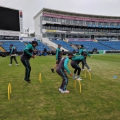 Pakistan team training session at Leeds