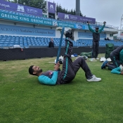 Pakistan team training session at Leeds
