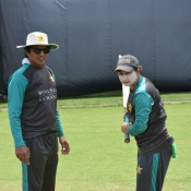Pakistan Women Team training session at Kuala Lumpur