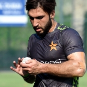 Pakistan team practice session at ICC Academy 