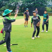 Practice match at training session at Kuala Lumpur 