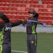 PAK women team practice session before 2nd ODI