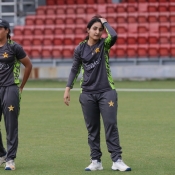 PAK women team practice session before 2nd T20I
