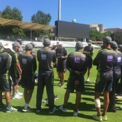 Pakistan Team practice at Newlands, Cape Town