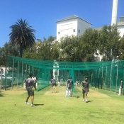 Pakistan Team practice at Newlands, Cape Town