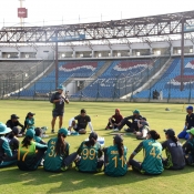 Women team fitness and training camp at National Stadium and HPC Karachi
