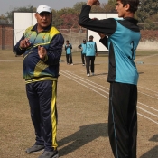 Catch em young U13 camp in progress at the NCA, Lahore